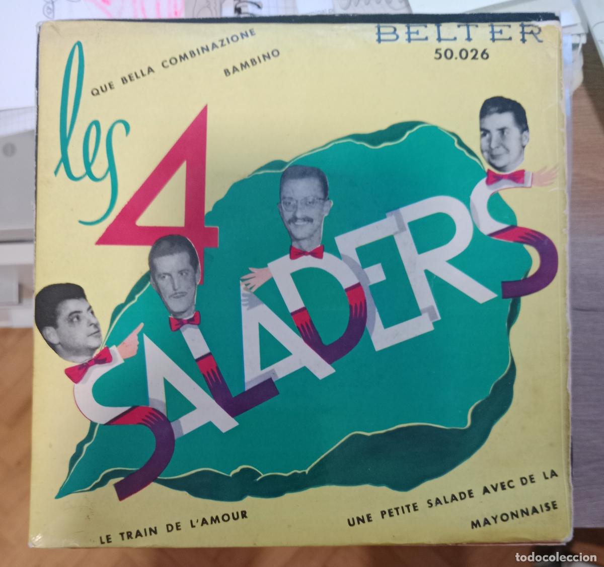 Discos de vinilo: Les 4 Saladers* - Que Bella Combinazione (Belter) 7&rdquo;, EP