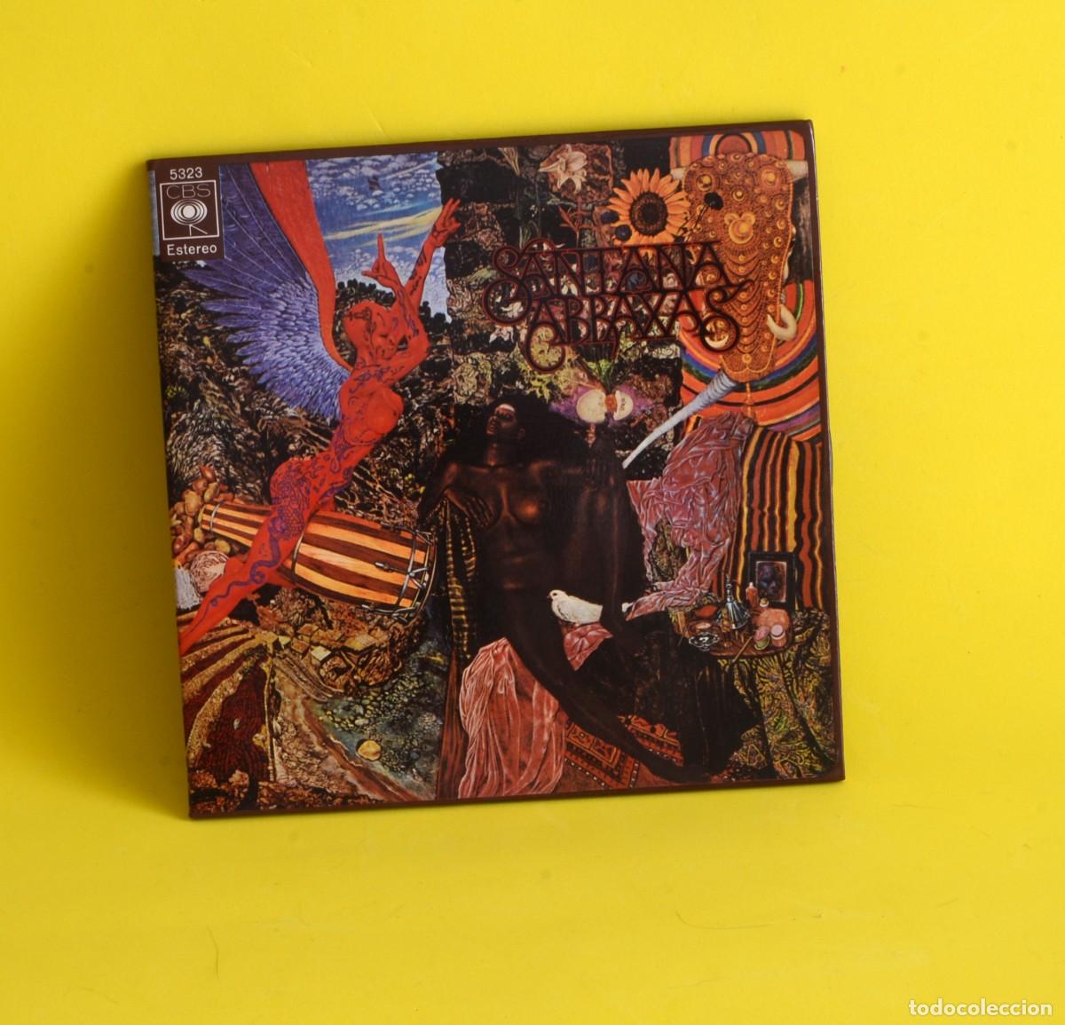 Discos de vinilo: VINILO SINGLE, Santana, &rdquo;Black Magic Woman / Gypsy Queen&rdquo; y &rdquo;Oye C&oacute;mo Va&rdquo;