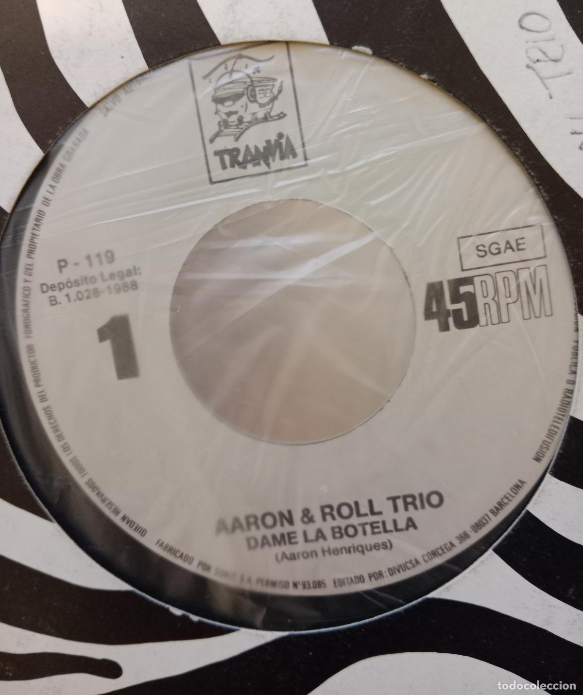 Discos de vinilo: Aaron & Roll Trio &lrm;&ndash; Dame La Botella