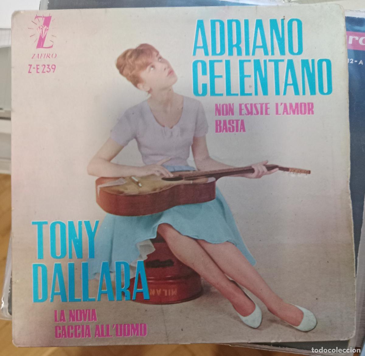 Discos de vinilo: Adriano Celentano / Tony Dallara - Non Esiste L'Amor / Basta (7&rdquo;, EP)