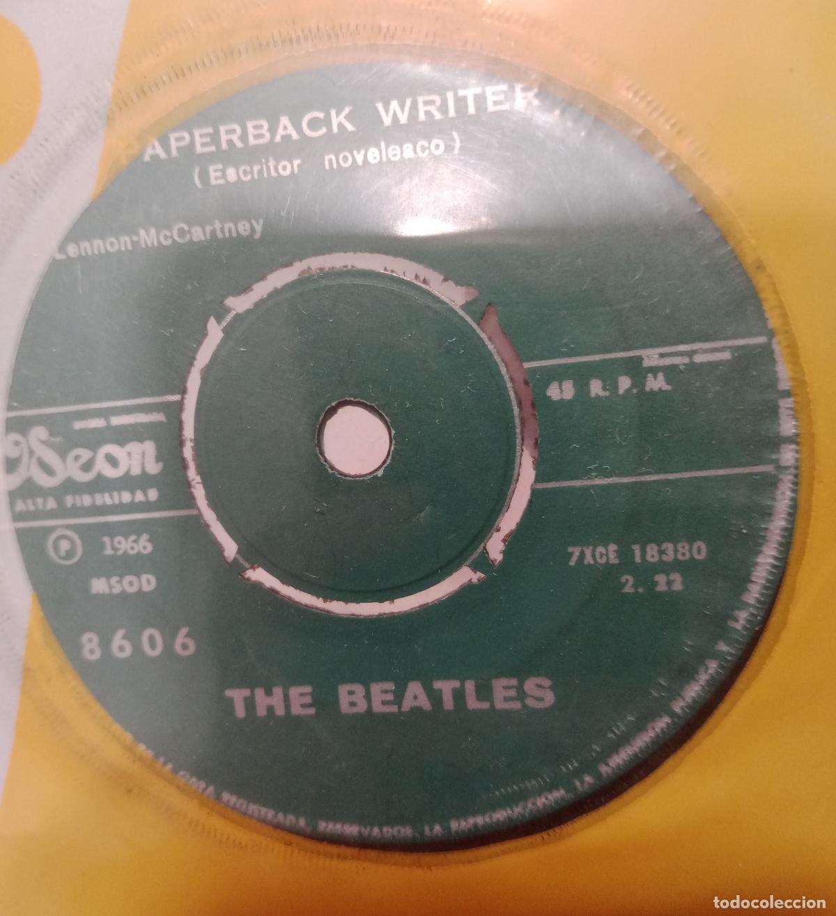 Discos de vinilo: The Beatles - Paperback Writer (7&rdquo;, Single) Chile 1966