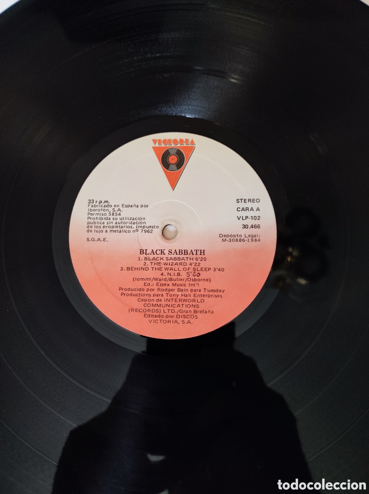 Discos de vinilo: BLACK SABBATH - BLACK SABBATH - Foto 3