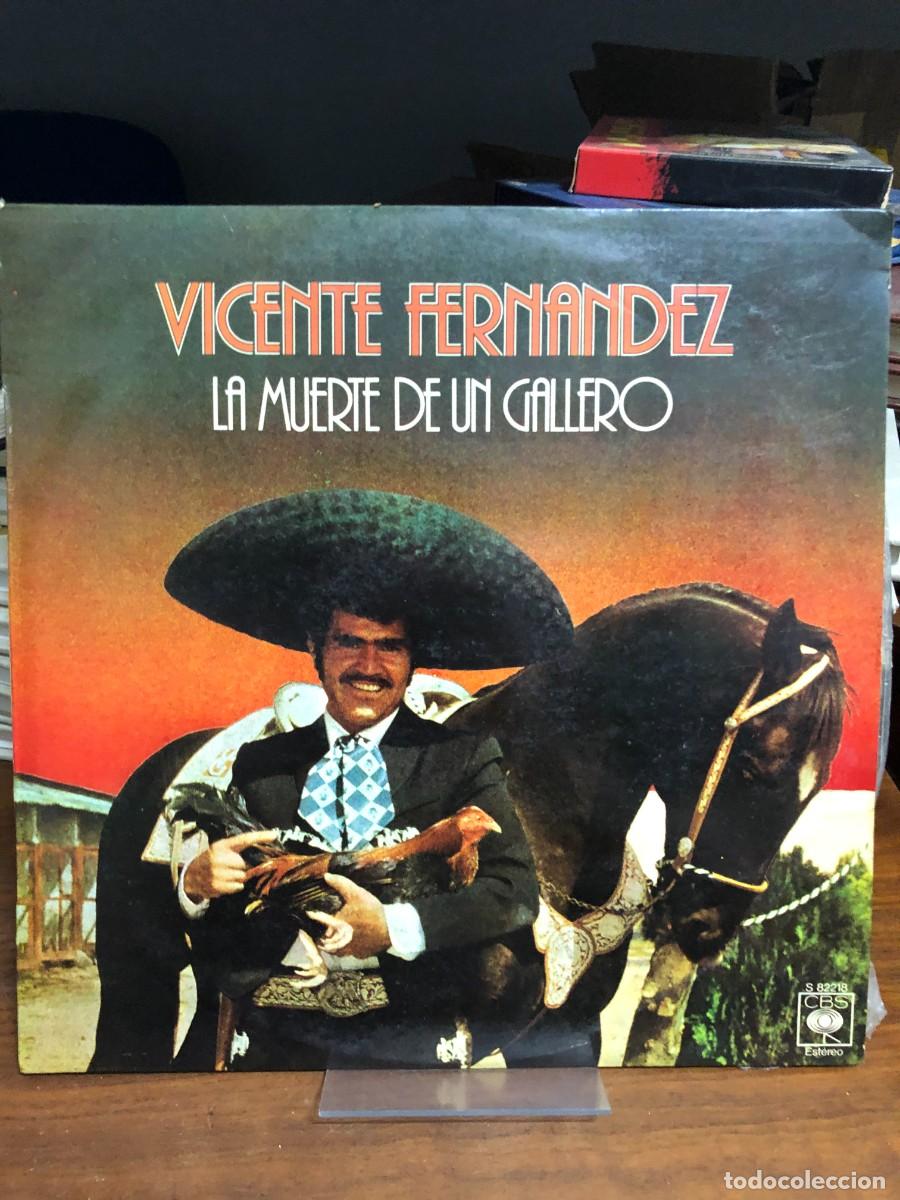 Discos de vinilo: La Muerte De Un Gallero Vicente Fern&aacute;ndez