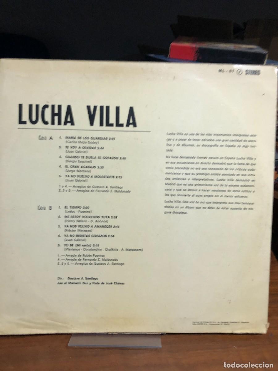 Discos de vinilo: Lucha Villa Lucha Villa - Foto 2