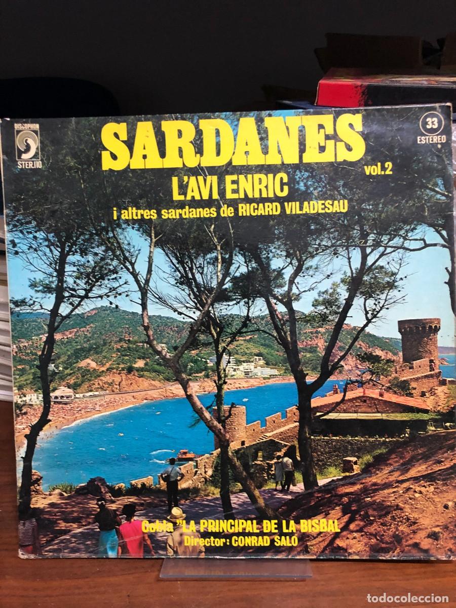 Discos de vinilo: Sardanes vol. 2 - L'Avi Enric Ricard Viladesau / Cobla La Principal de la Bisbal