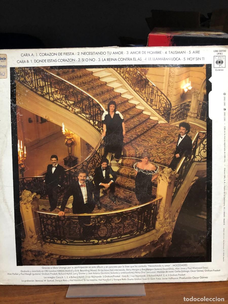 Discos de vinilo: Amor de hombre Mocedades - Foto 2