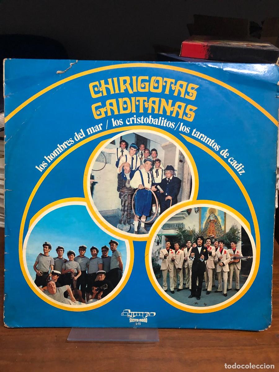 Discos de vinilo: Chirigotas Gaditanas Varios (Los hombres del mar / Los cristobalitos...)