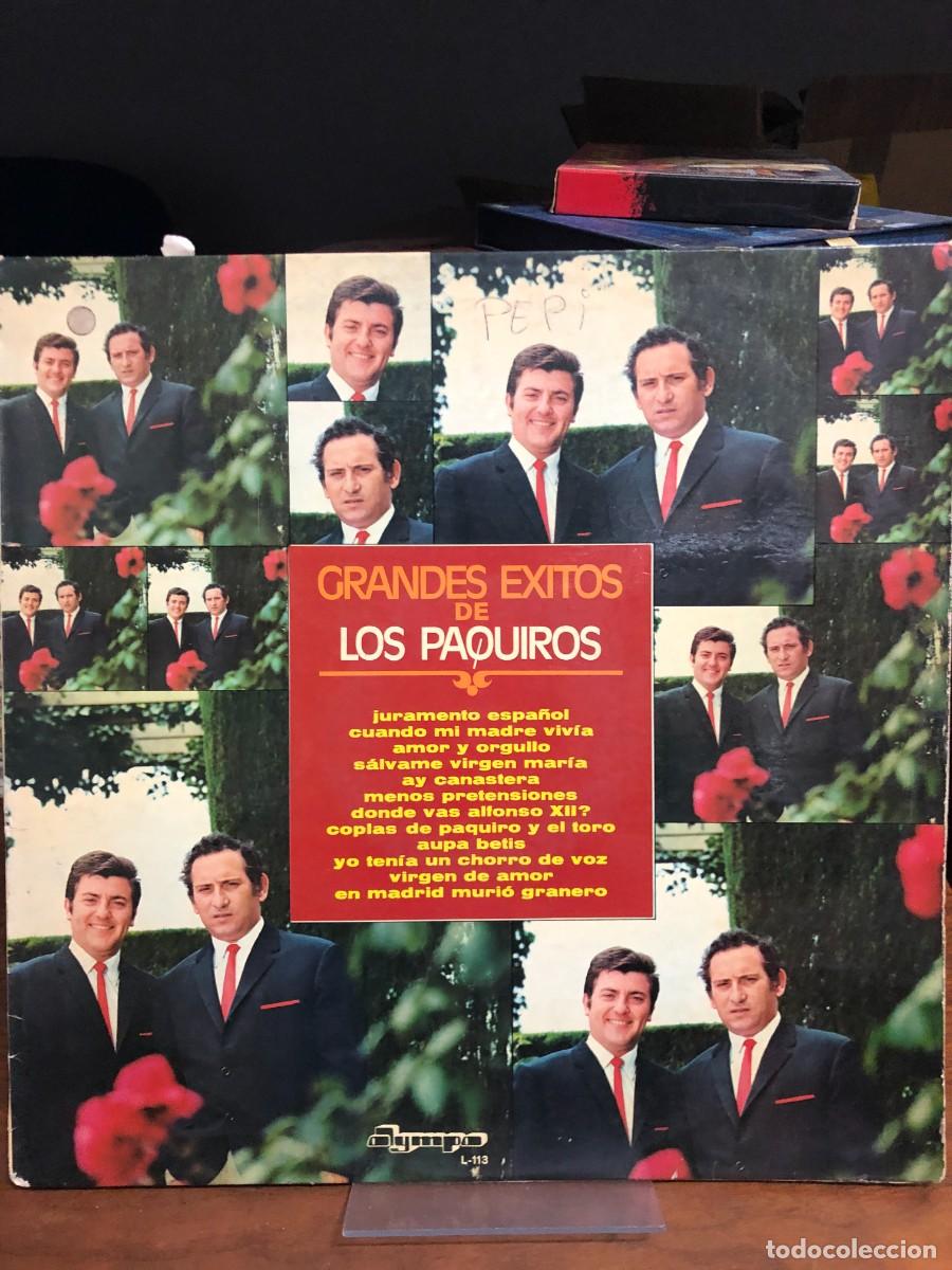 Discos de vinilo: Grandes &Eacute;xitos Los Paquiros - Foto 1