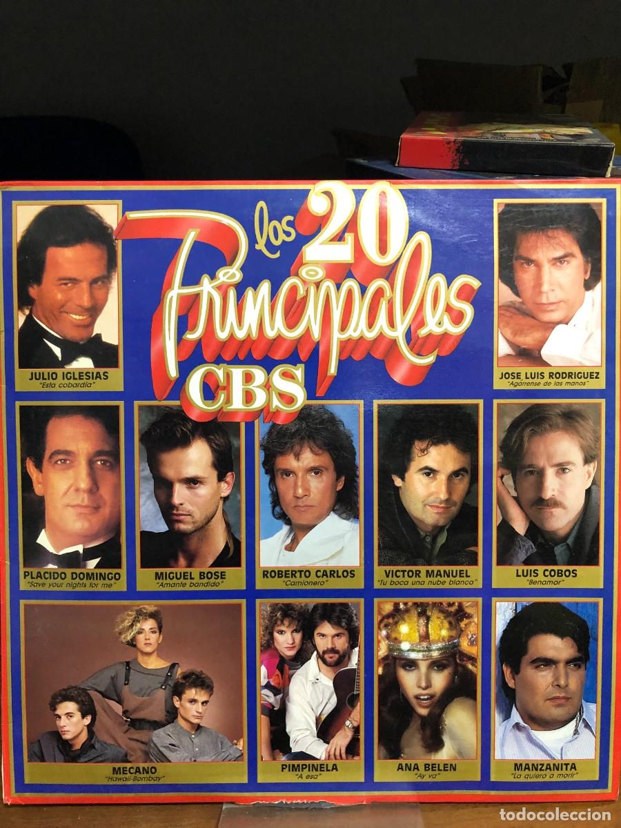 Discos de vinilo: Los 20 Principales CBS Varios Artistas