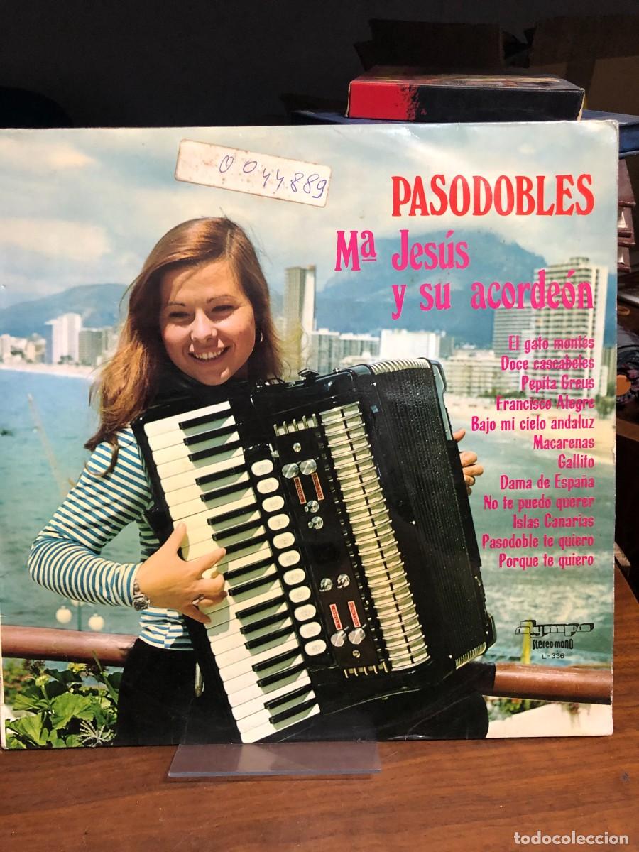 Discos de vinilo: Pasodobles M&ordf; Jes&uacute;s y su acorde&oacute;n