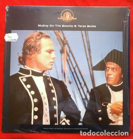 Discos de vinilo: REBELION A BORDO (LP. BSO 1965) Banda Sonora del Film Mutiny on the Bounty - M&uacute;sica: Bronislau Kaper