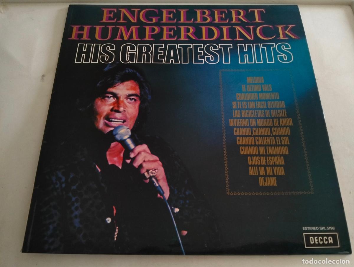 Discos de vinilo: ENGELBERT HUMPERDINCK, DISCO LP HIS GREATEST HITS, EDITADO DECCA, A&Ntilde;O 1974