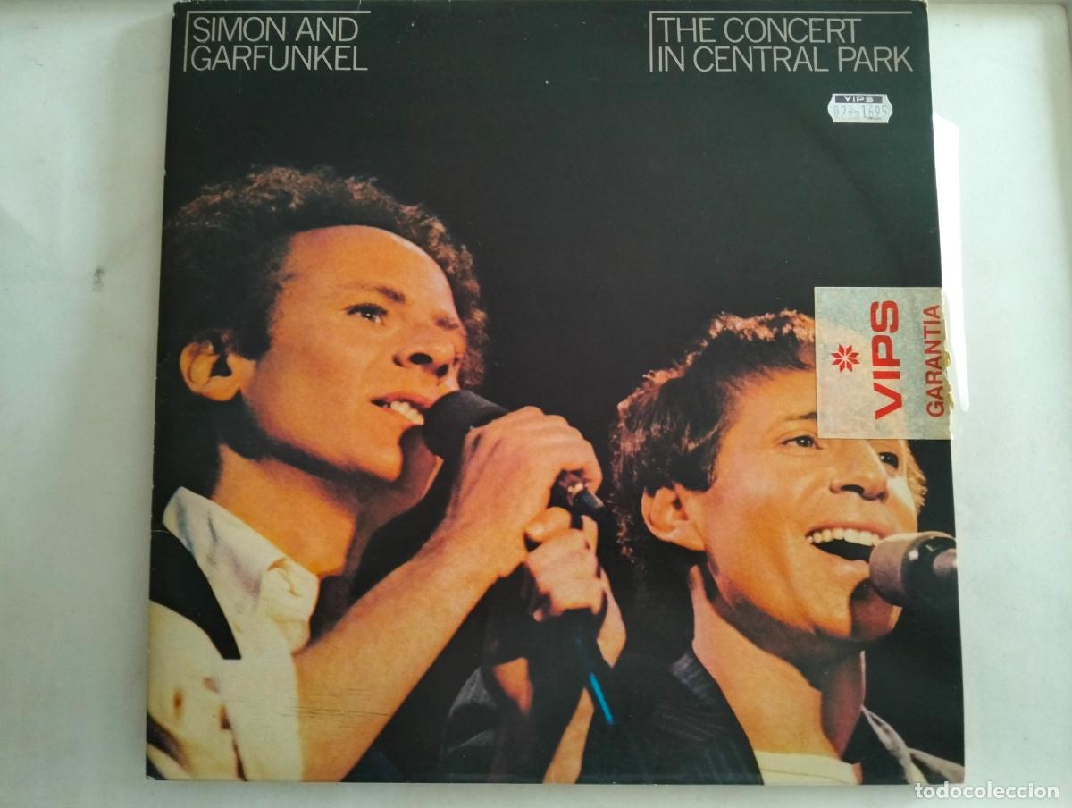 Discos de vinilo: SIMON AND GARFUNKEL, DISCO LP THE CONCERT IN CENTRAL PARK, EDITADO CBS, A&Ntilde;O 1982