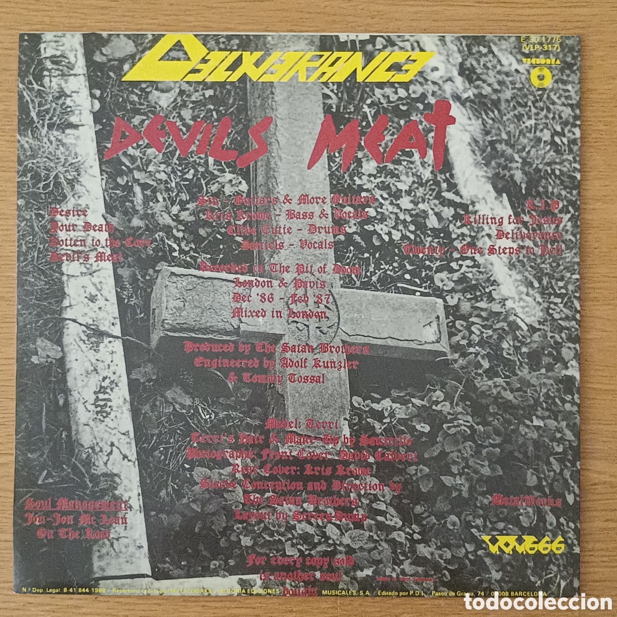 Discos de vinilo: Deliverance LP Devils Meat - Foto 2