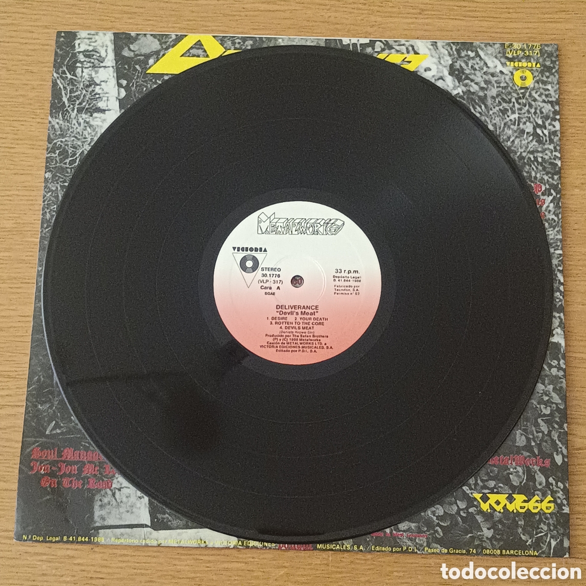 Discos de vinilo: Deliverance LP Devils Meat - Foto 3