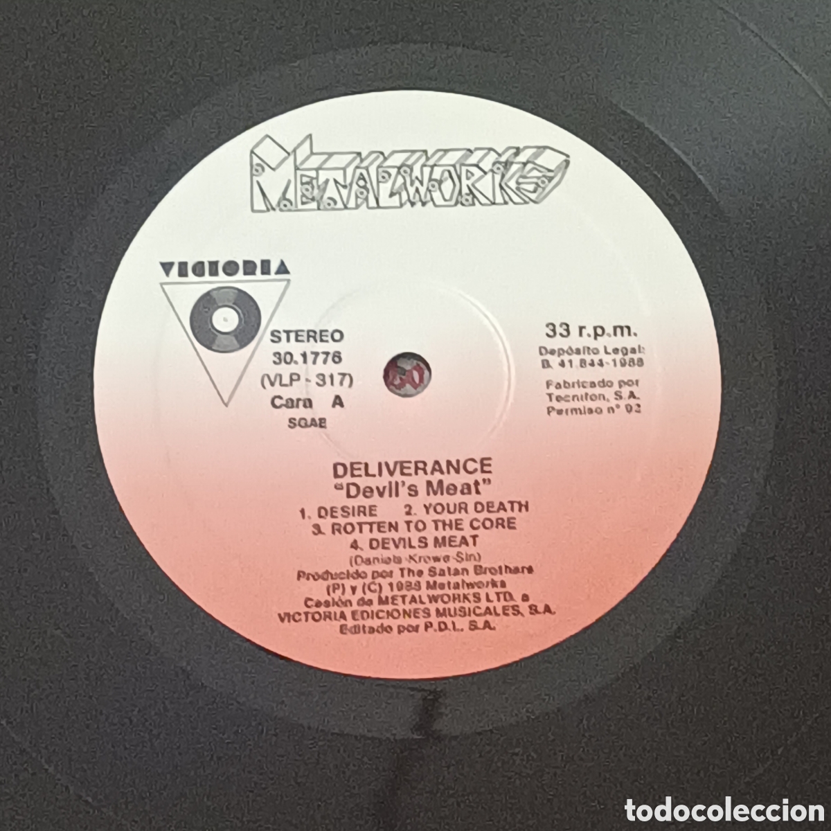 Discos de vinilo: Deliverance LP Devils Meat - Foto 4