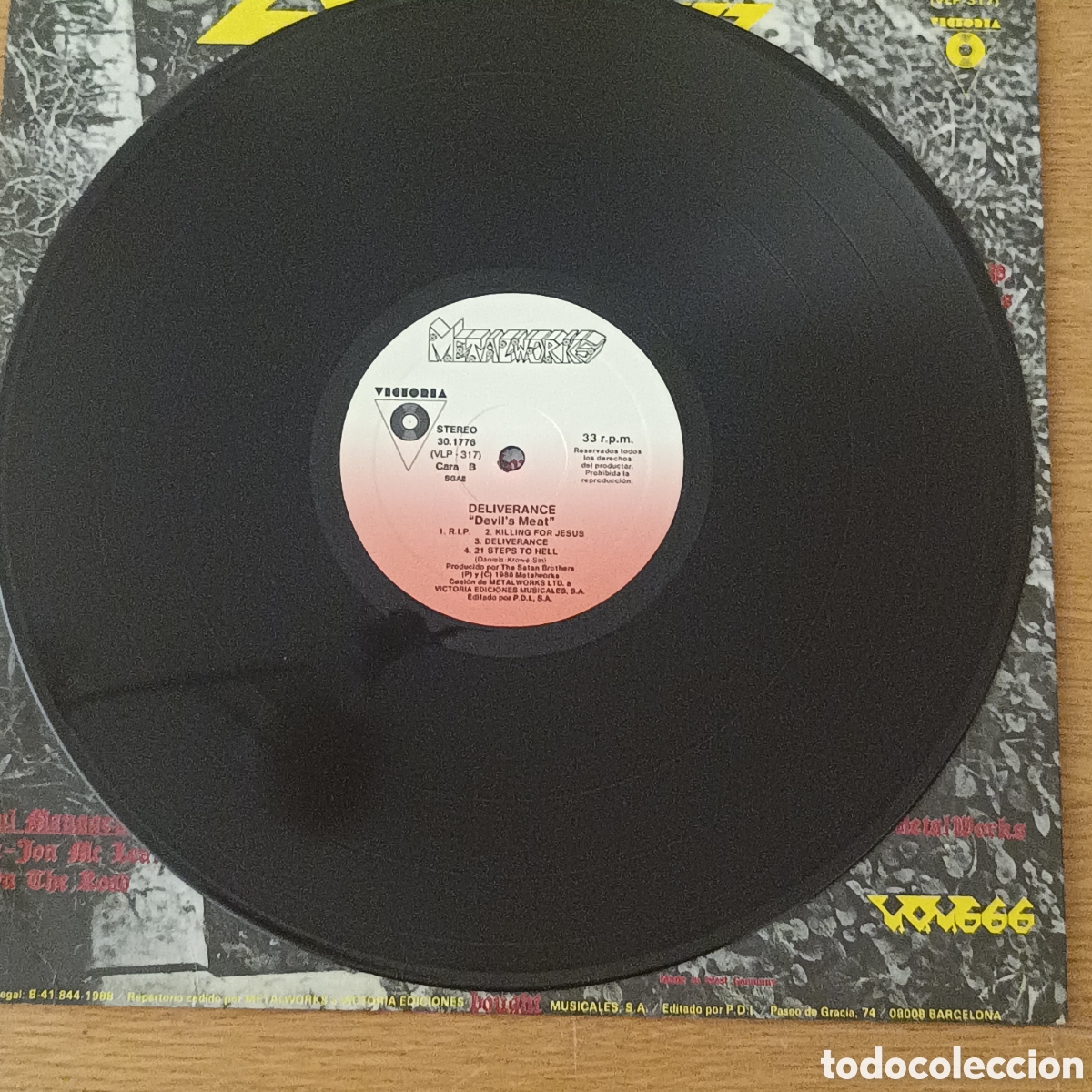 Discos de vinilo: Deliverance LP Devils Meat - Foto 5