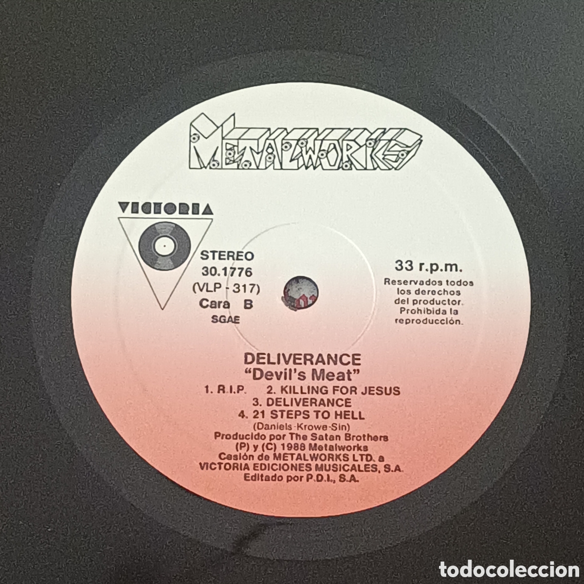 Discos de vinilo: Deliverance LP Devils Meat - Foto 6