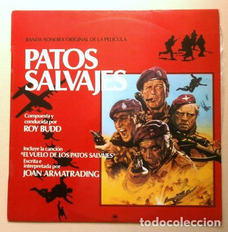 Discos de vinilo: PATOS SALVAJES (LP. BSO 1967) Banda Sonora del Film Belico The Wild Geese - M&uacute;sica: Roy Budd