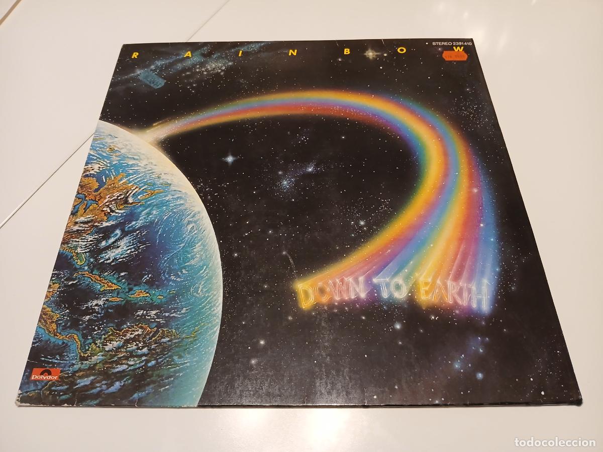 Discos de vinilo: Rainbow &lrm;&ndash; Down To Earth- (1979) LP disco vinilo