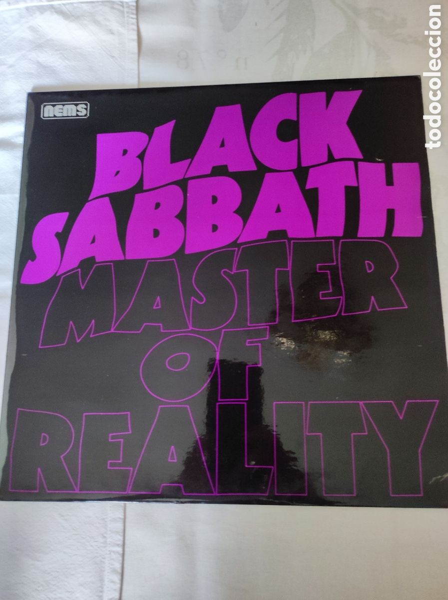 Discos de vinilo: BLACK SABBATH - MASTER OF REALITY - Foto 1