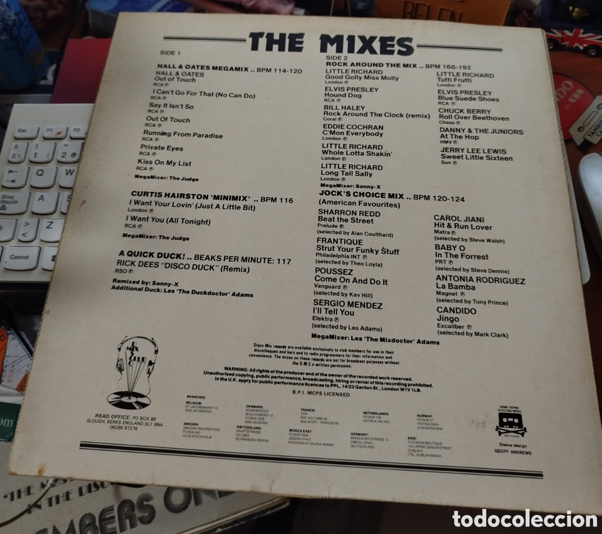 Discos de vinilo: July 85 - The Mixes. DJs only - Foto 2