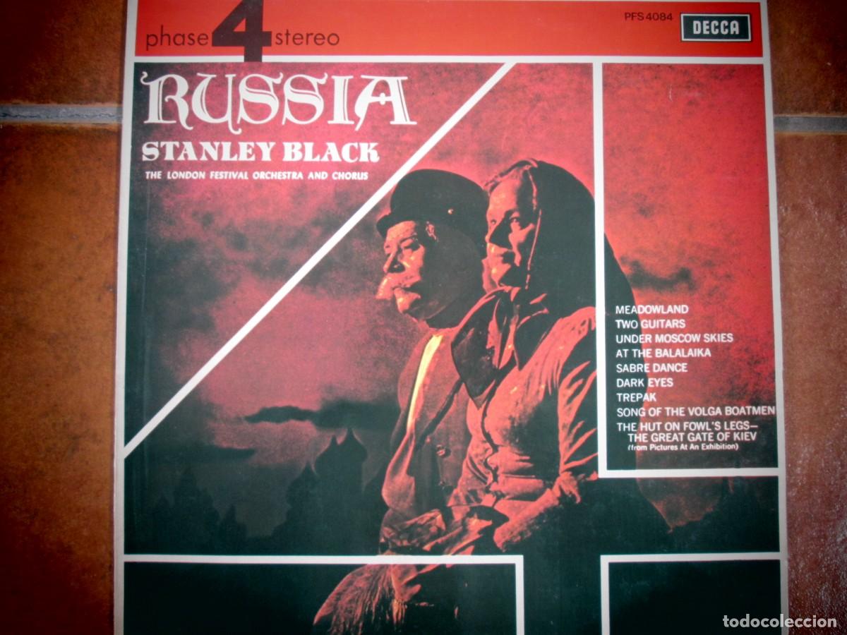 Discos de vinilo: STANLEY BLACK - Russia. LP, ed espa&ntilde;ola 12&rdquo; 1966. Magn&iacute;fico estado (VG+/NM)