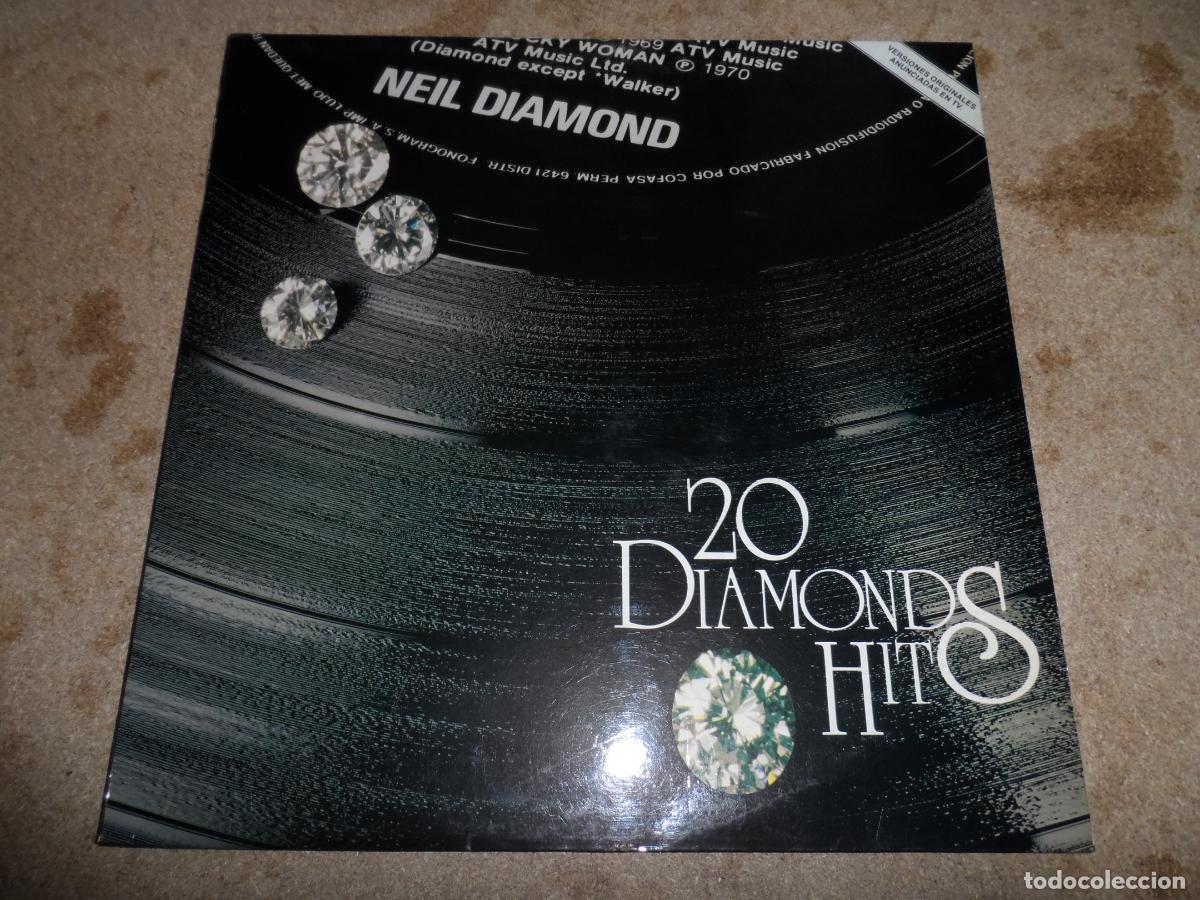 Discos de vinilo: Neil Diamond &lrm;&ndash; 20 Diamond Hits (SPAIN 1979)