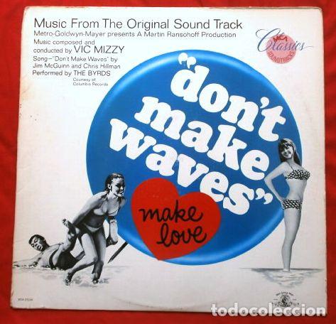 Discos de vinilo: Don't Make Waves (LP. BSO 1967) Banda Sonora del Film No hagan olas - M&uacute;sica: Vic Mizzy - The Byrds