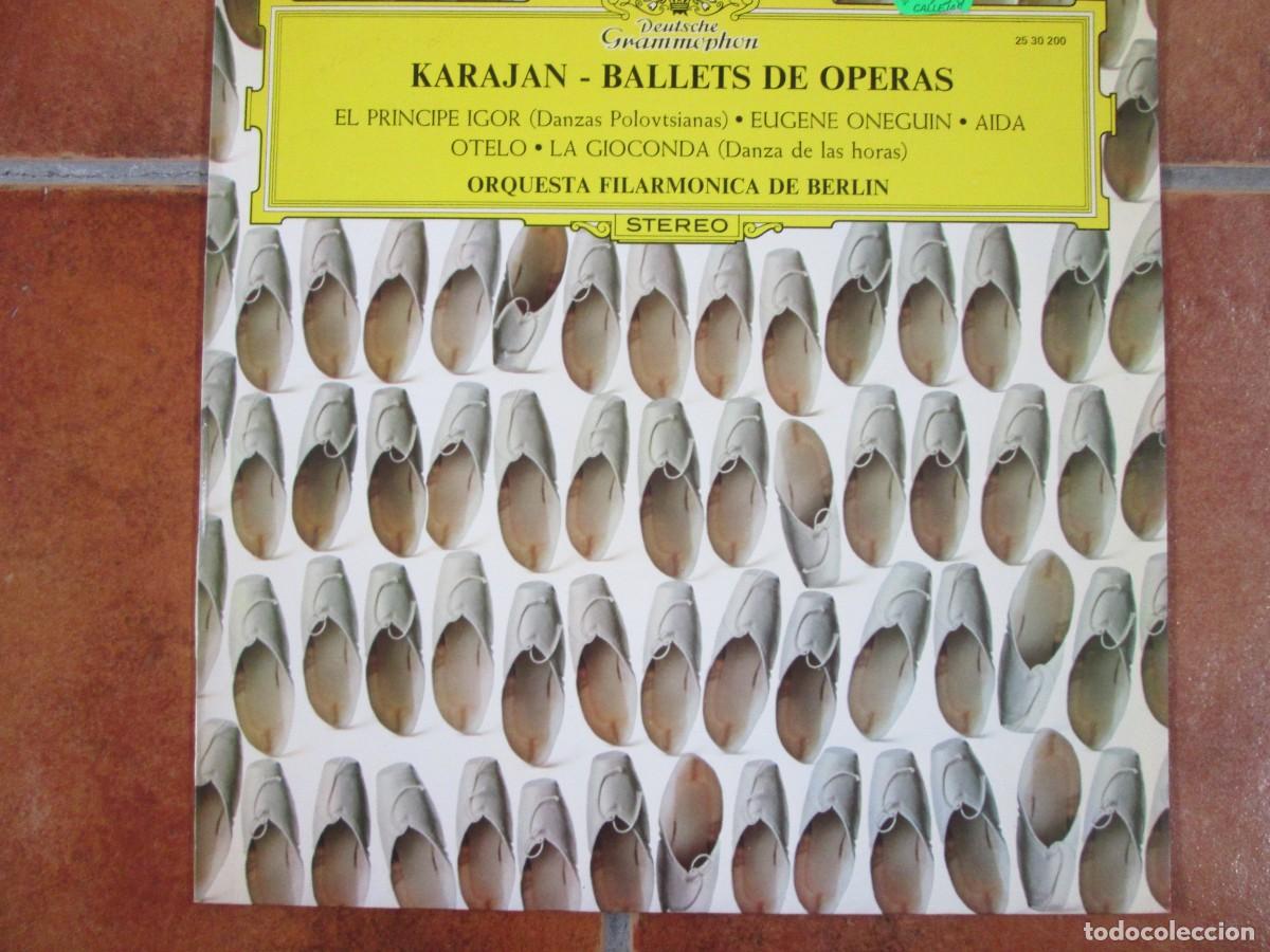 Discos de vinilo: HERBERT VON KARAJAN - Ballets de &Oacute;peras. LP, ed espa&ntilde;ola 12&rdquo; 1972. Impecable (NM)