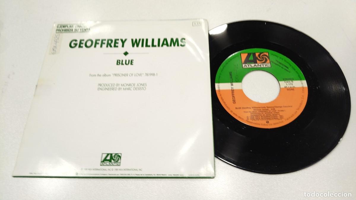 Discos de vinilo: SCO110-GEOFFREY WILLIAMS BLUE- PROMO-7&rdquo; - Foto 2