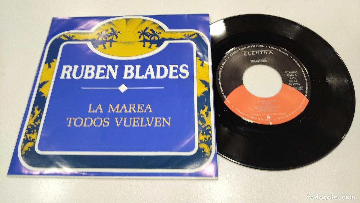 Discos de vinilo: SCO110-RUBEN BLADES LA MAREA TODOS VUELVEN- PROMO-7&rdquo;