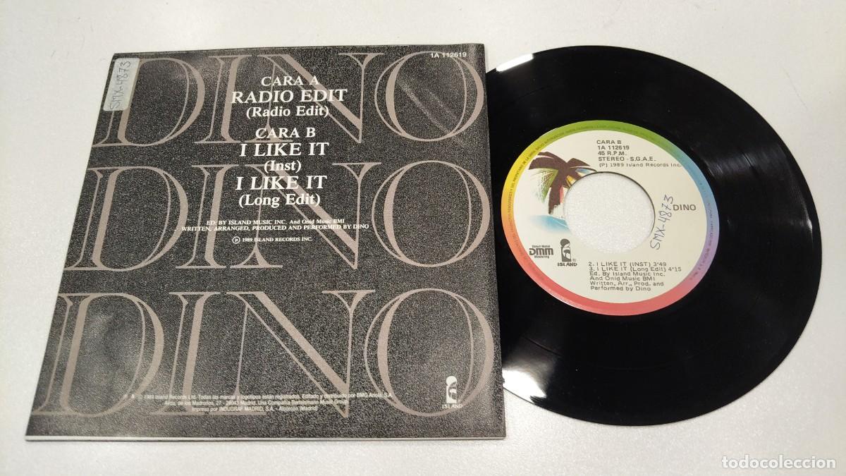 Discos de vinilo: SCO110-DINO I LIKE IT -7&rdquo; - Foto 2