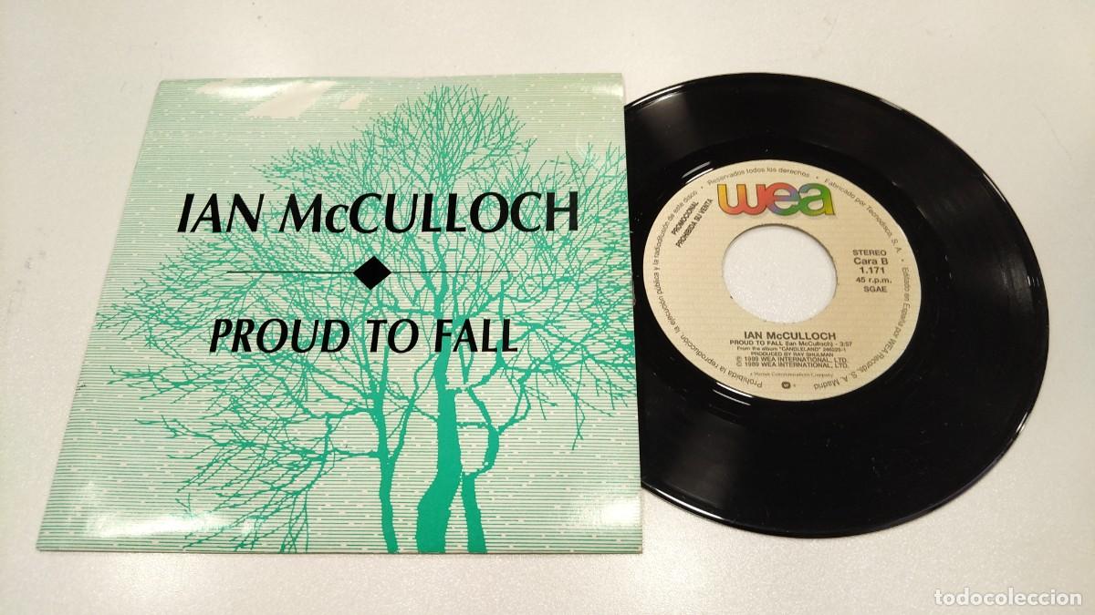 Discos de vinilo: SCO110-IAN McCULLOCH PROUD TO FALL -7&rdquo; PROMO