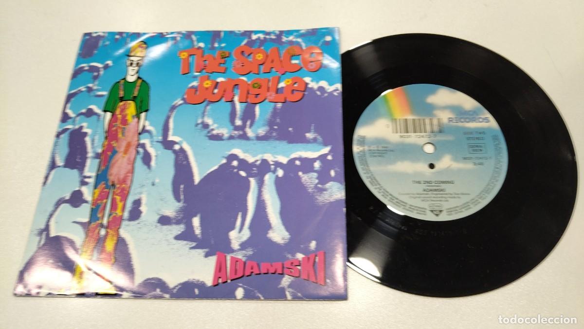 Discos de vinilo: SCO110-THE SPACE JUNGLE ADAMSKI -7&rdquo;
