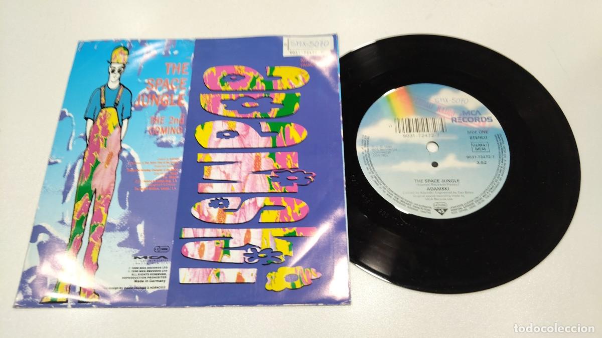 Discos de vinilo: SCO110-THE SPACE JUNGLE ADAMSKI -7&rdquo; - Foto 2