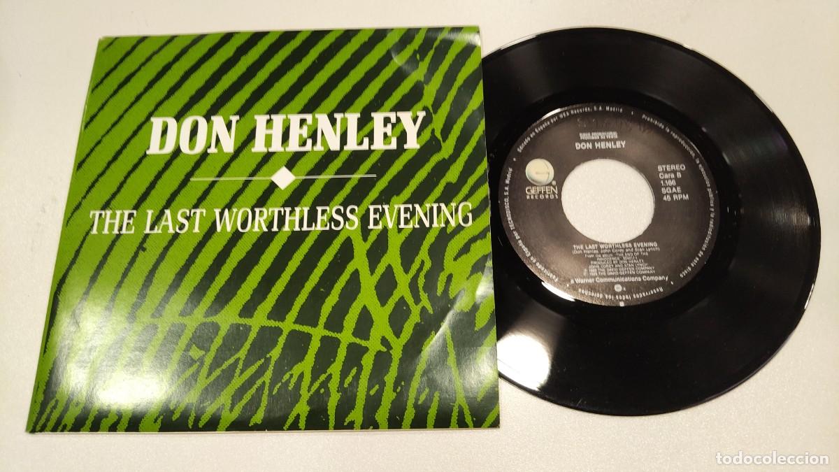 Discos de vinilo: SCO110-DOND HENLEY THE LAST WORTHLESS EVENING-7&rdquo;