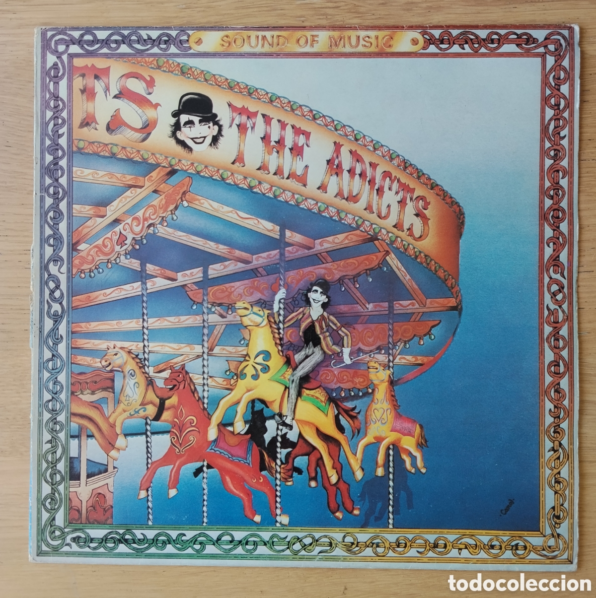 Discos de vinilo: THE ADICTS: &rdquo;SOUND OF MUSIC&rdquo; - LP VINILO 1983 - PUNK