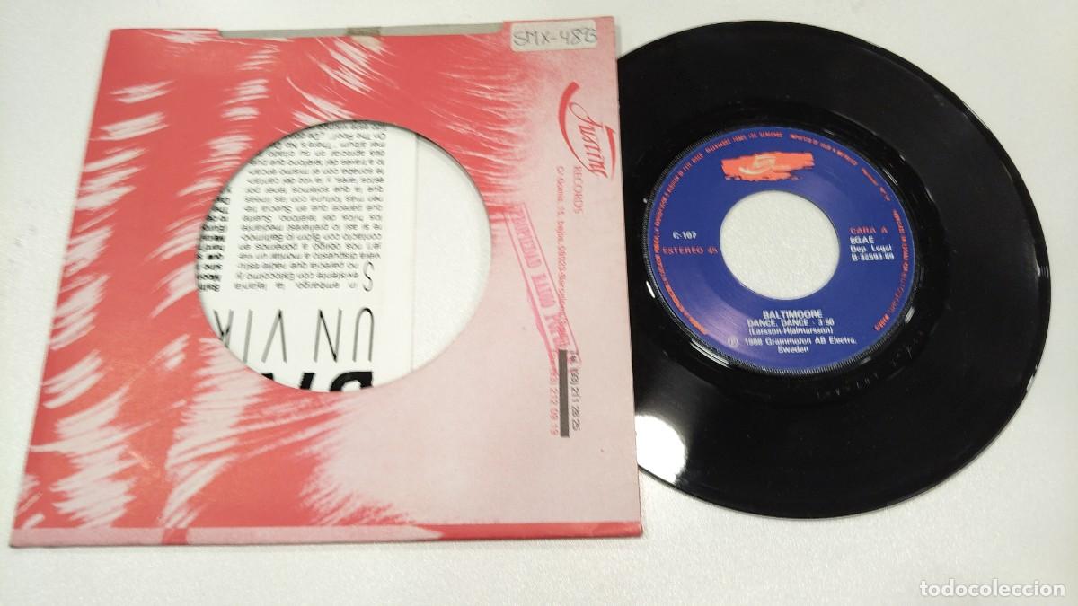 Discos de vinilo: SCO110-BALTIMOORE RAIN -7&rdquo; PROMO - Foto 2