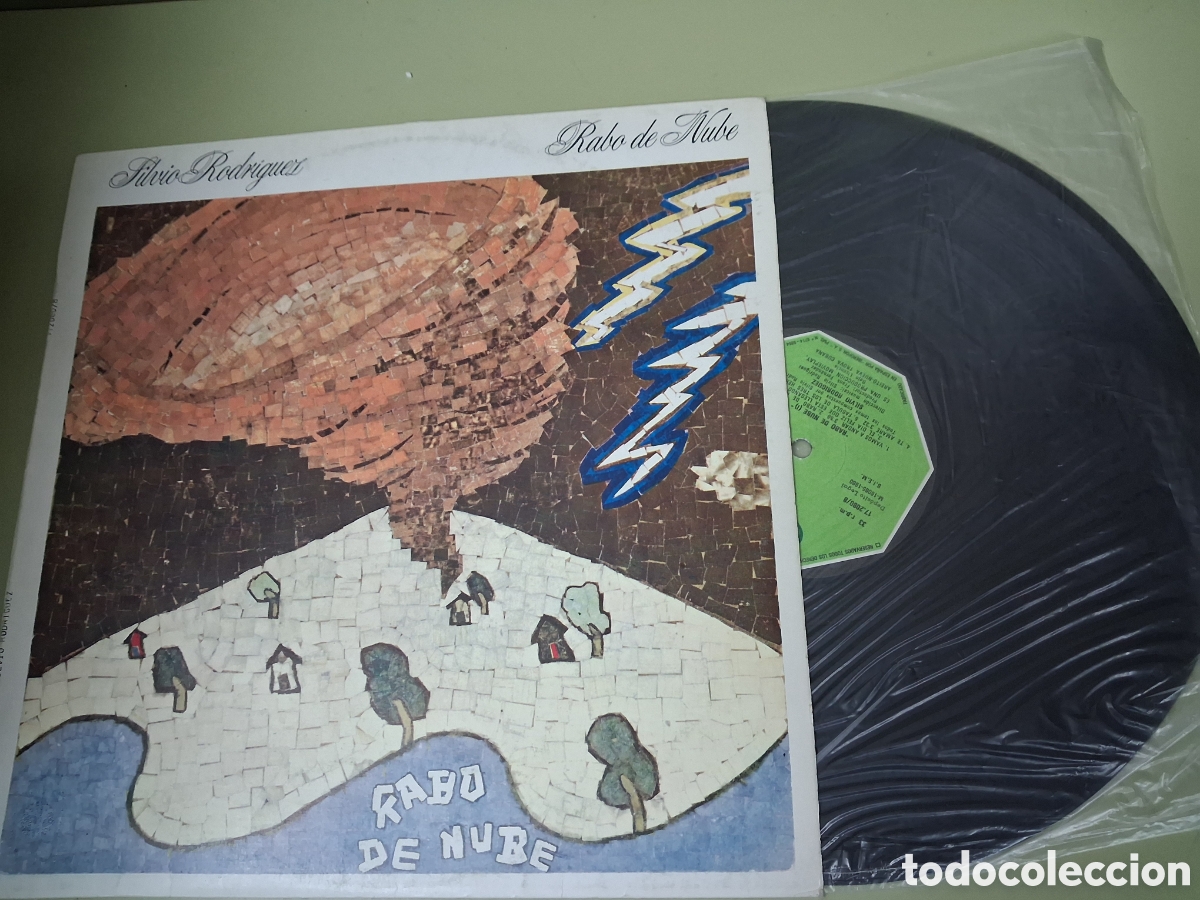 Discos de vinilo: LP DISCO VINILO SILVIO RODRIGUEZ RABO DE NUBE