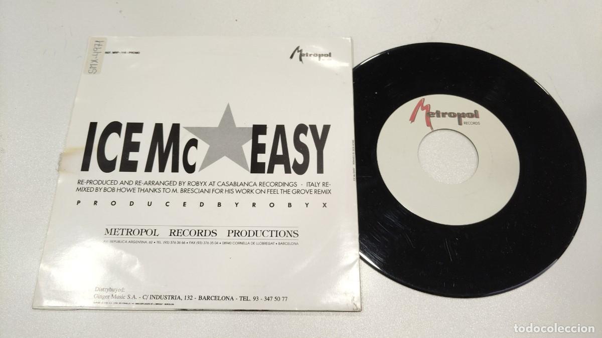 Discos de vinilo: SCO110-ICE Mc EASY -7&rdquo; PROMO - Foto 2