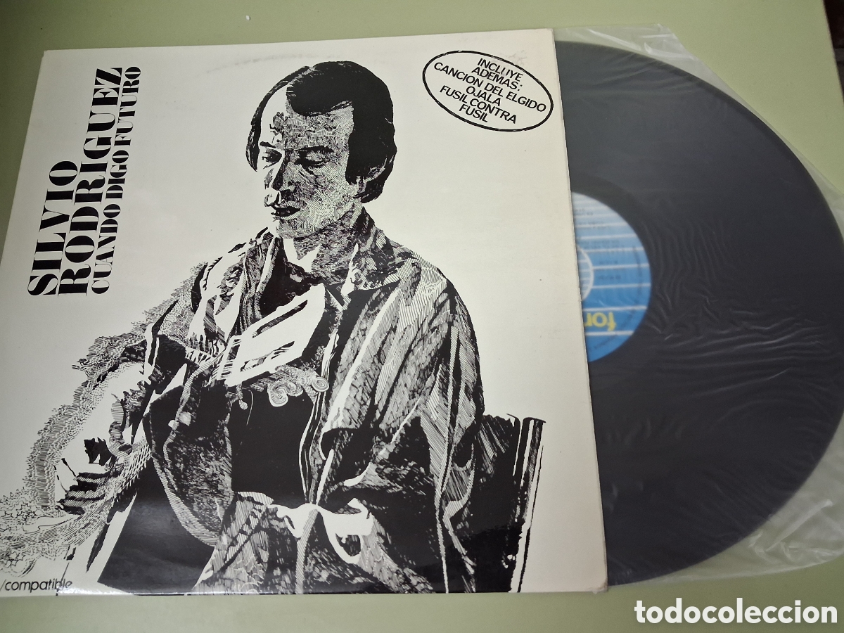 Discos de vinilo: LP DISCO VINILO SILVIO RODRIGUEZ CUANDO DIGO FUTURO