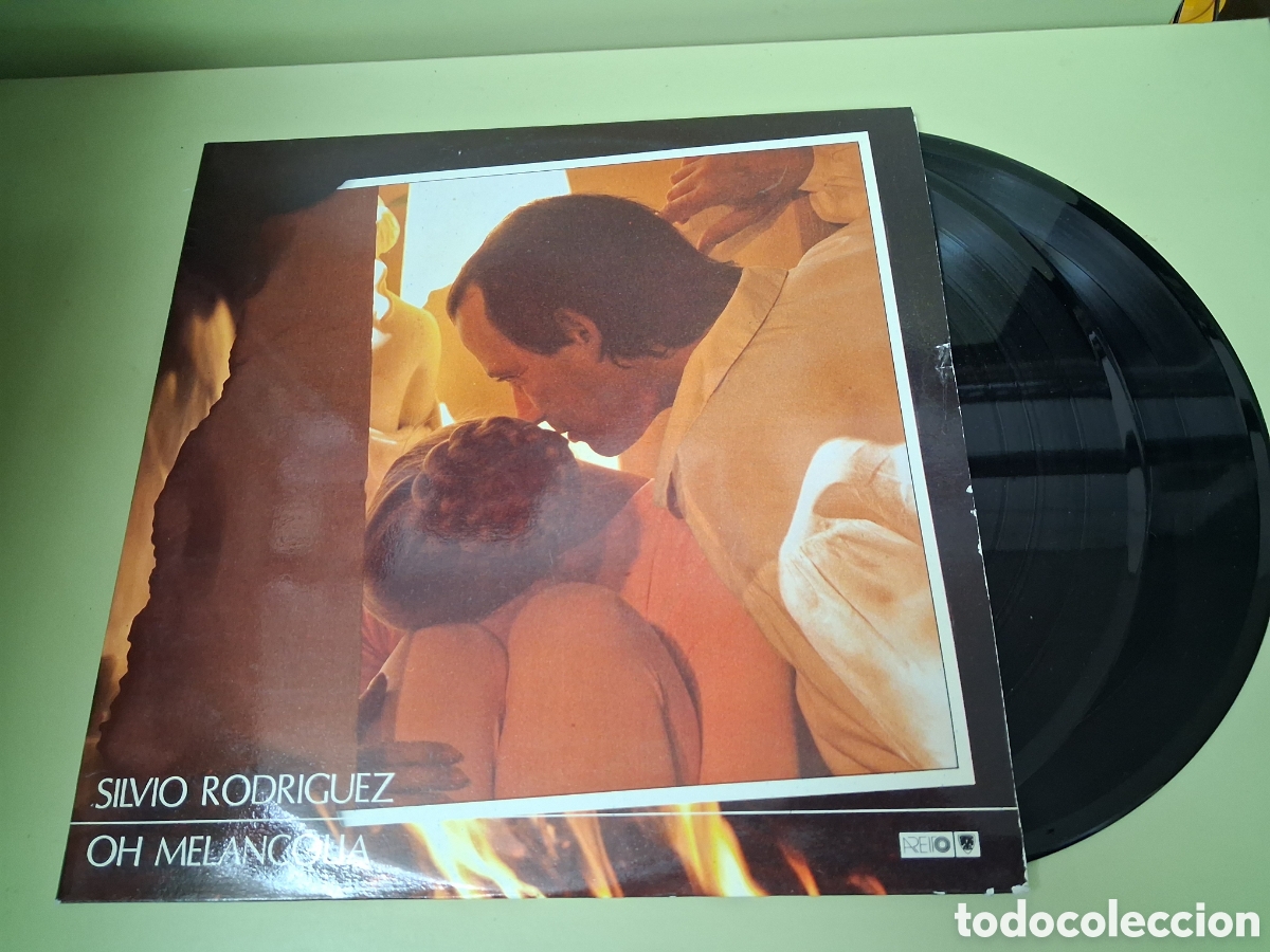 Discos de vinilo: DOBLE LP DISCO VINILO SILVIO RODRIGUEZ OH MELANCOLIA