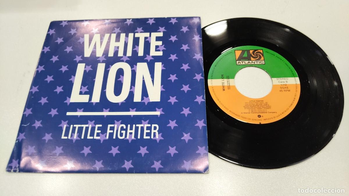 Discos de vinilo: SCO129-WHITE LION LITTLE FIGHTER -7&rdquo; PROMO