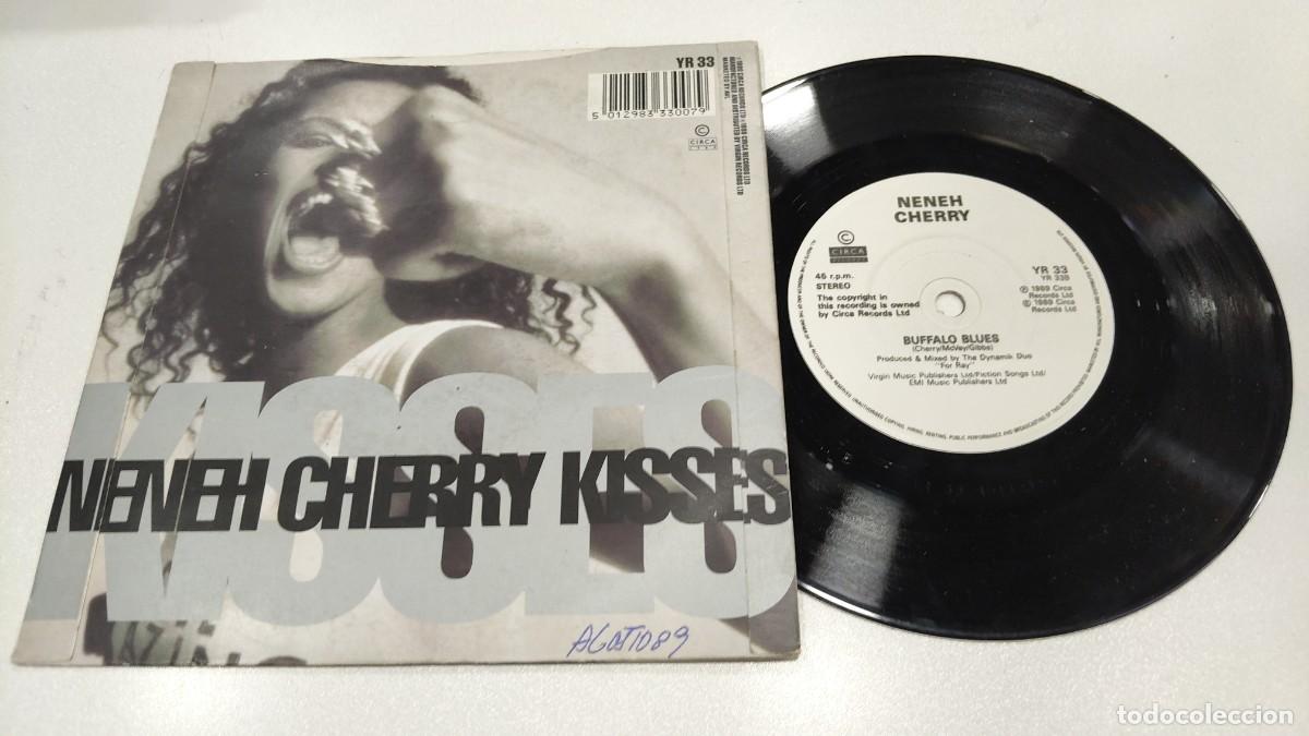 Discos de vinilo: SCO129-NENEH CHERRY KISSES-7&rdquo; - Foto 2