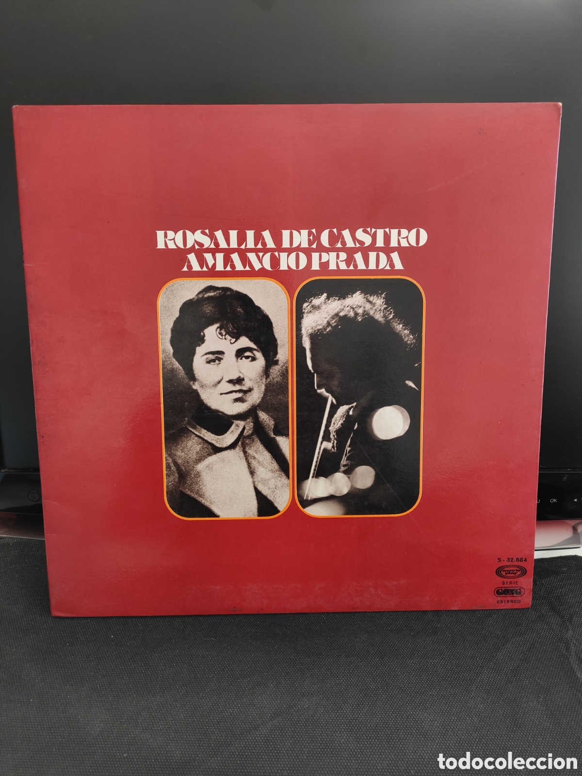 Discos de vinilo: Amancio Prada - Rosal&iacute;a de Castro - LP 1975