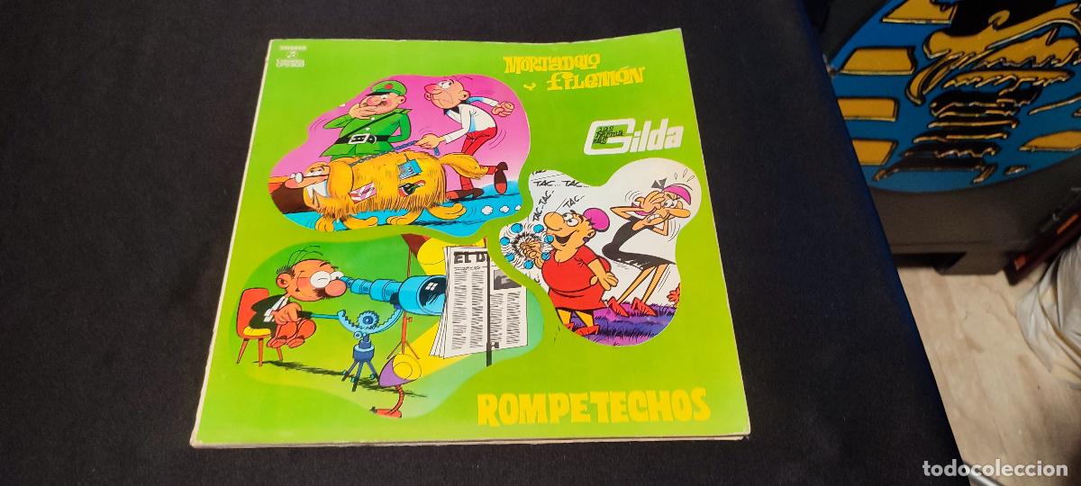 Discos de vinilo: Mortadelo y filemon , Gilda y rompetechos vinilo con comic