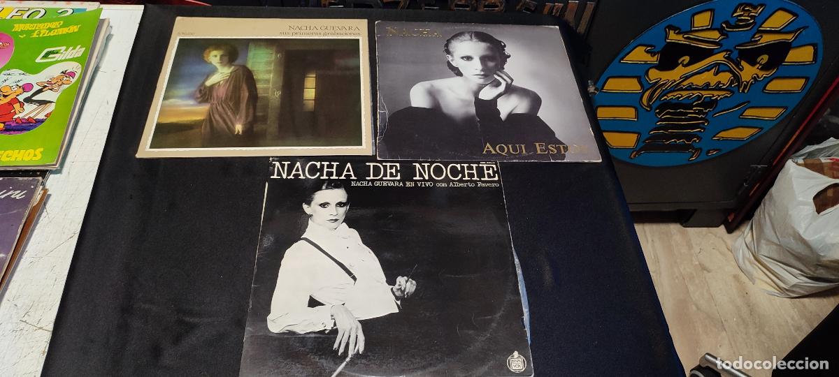 Discos de vinilo: Nacha Guevara lote vinilos buen estado