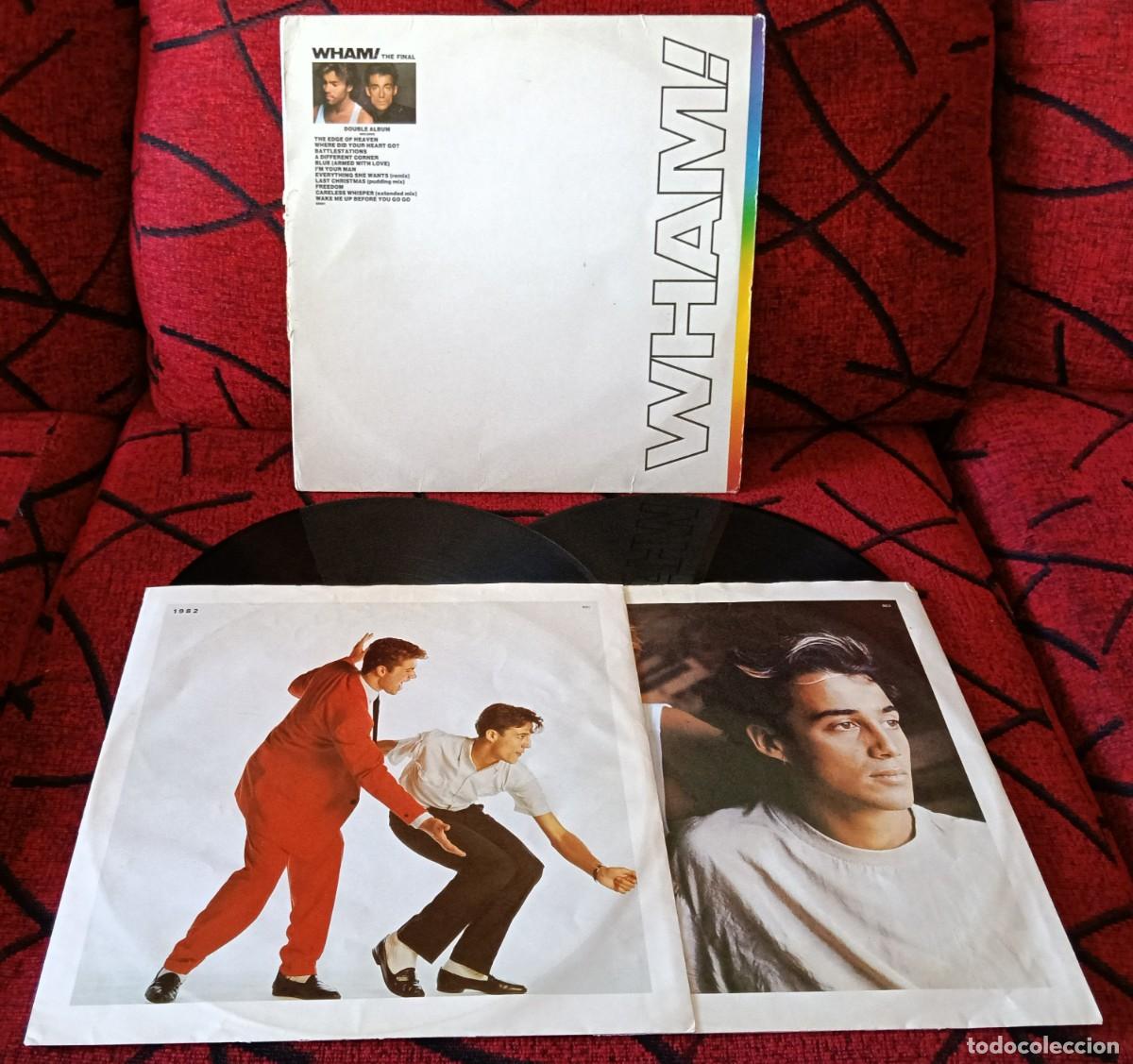 Discos de vinilo: WHAM! ** The Final ** DOBLE VINILO LP ORIGINAL 1986 CON LOS ENCARTES GEORGE MICHAEL