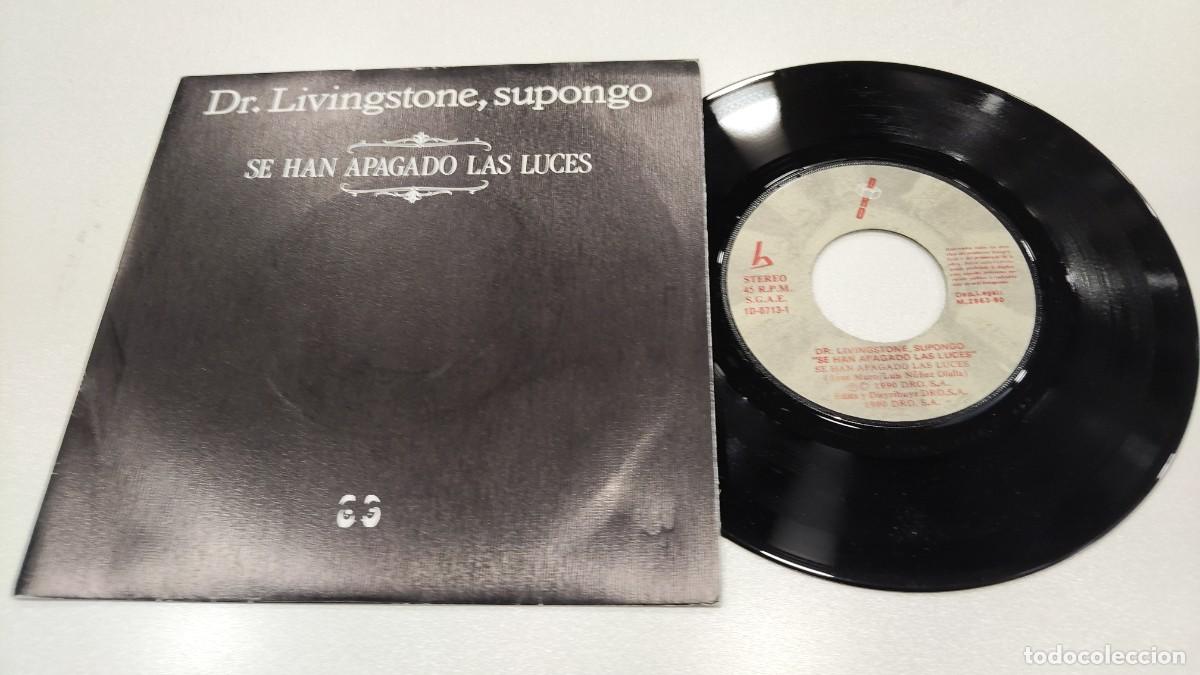 Discos de vinilo: SCO129-DR LIVINGSTONE SUPONGO SE HAN APAGADO LAS LUCES -7&rdquo;